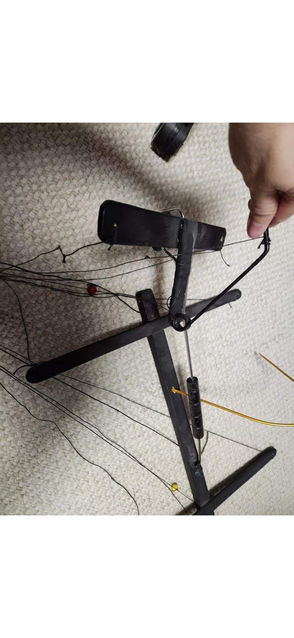 Dog Marionette - Czech art collectible - Main Image 2