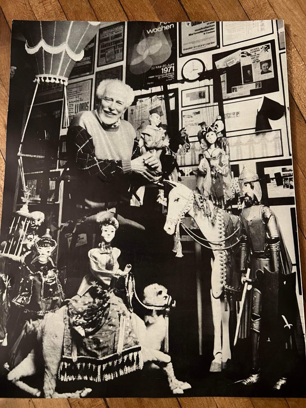 Juggler & Pup Marionette - Daniel Llords art collectible - Main Image 4