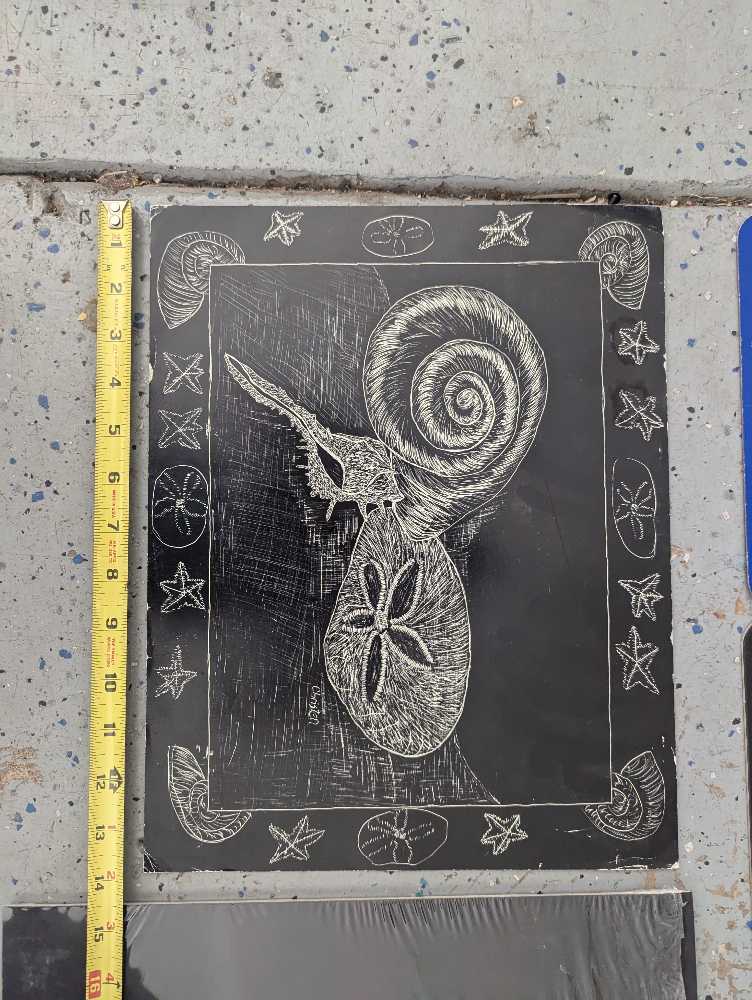 Sea Shells Still Life - Christen Watkins art collectible - Main Image 3