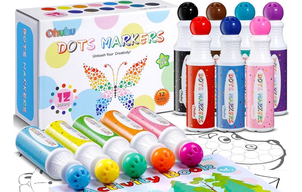 Ohuhu Washable Dot Markers  art collectible - Main Image 2