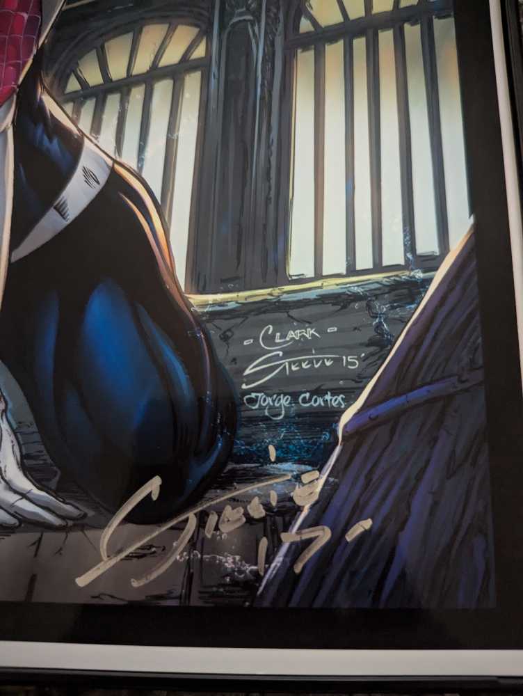 Spider-Man & Spider-Gwen  art collectible - Main Image 2