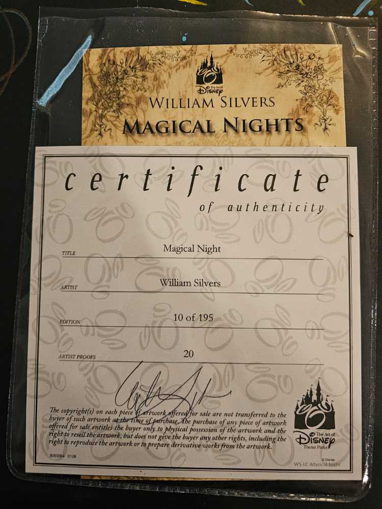 "Magical Night” - William Silvers art collectible - Main Image 4