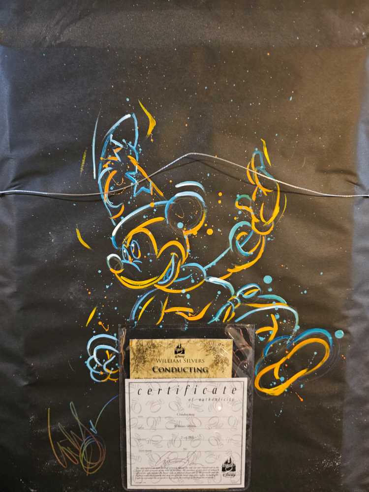 "Conducting” - William Silvers art collectible - Main Image 2