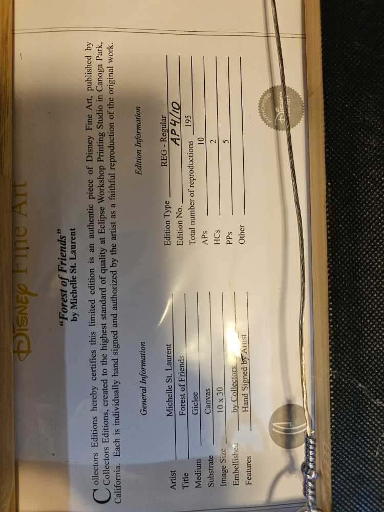 "Forest Friends” - Michelle St. Laurent art collectible - Main Image 4