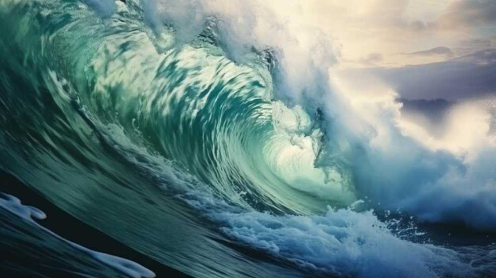 Space Tsunami  art collectible - Main Image 4