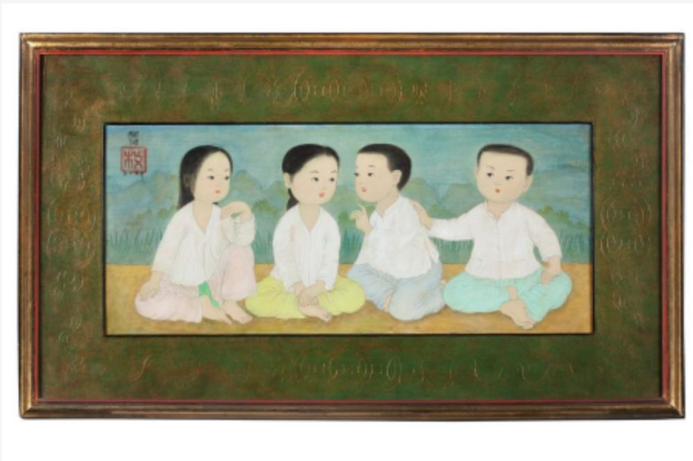 Print on Vintage Book Page: Pink Cockatoo