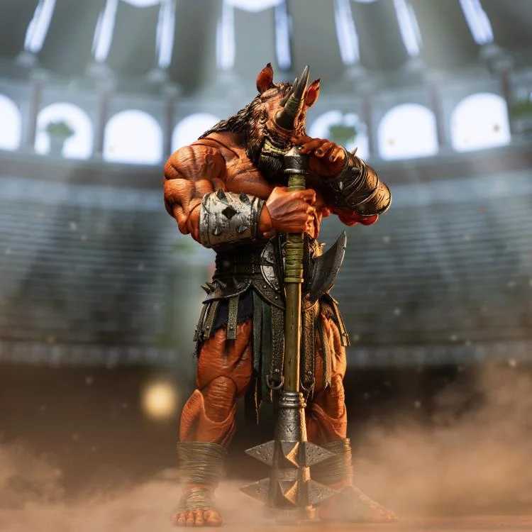 Red Rhino  art collectible - Main Image 2