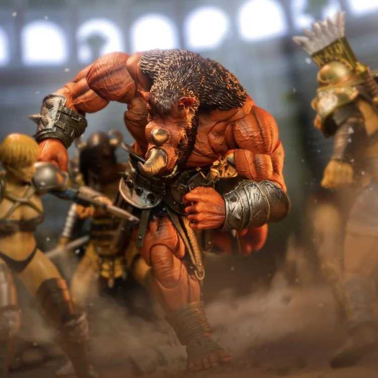 Red Rhino  art collectible - Main Image 3