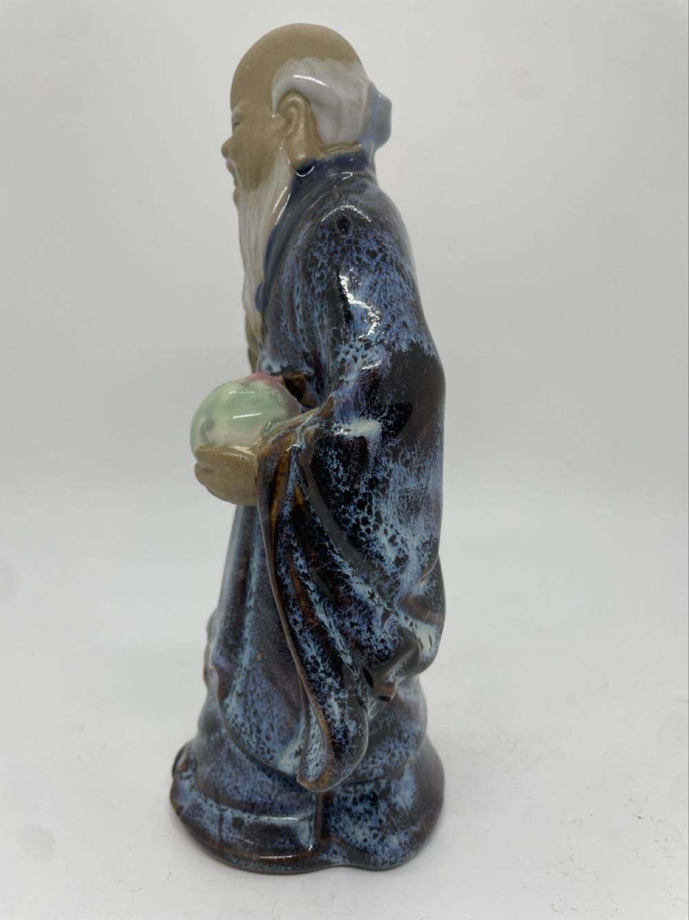 Chinese Shiwan Mudman 8in  art collectible - Main Image 2