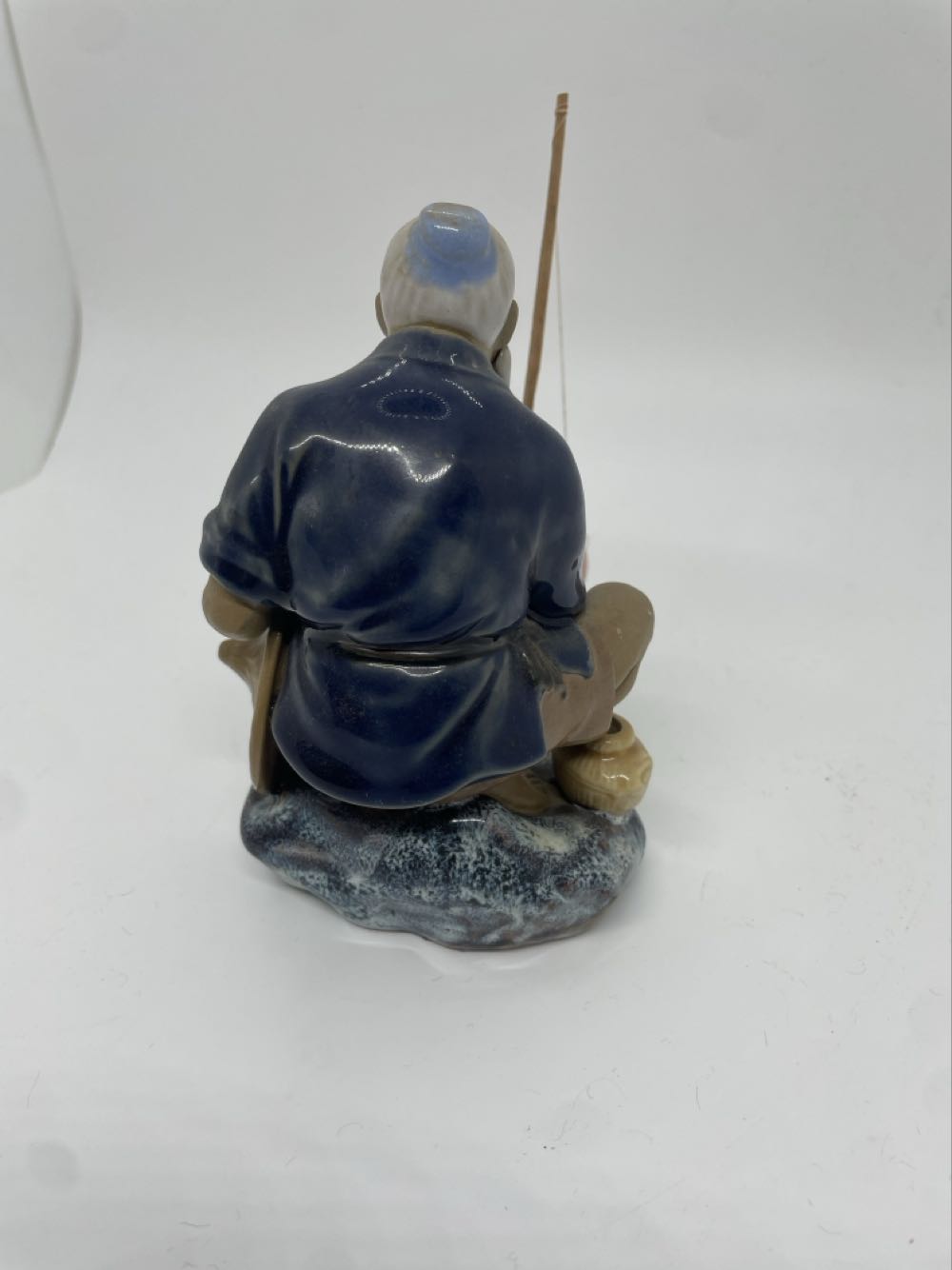 Chinese Mudman Fisherman Young Man  art collectible - Main Image 3