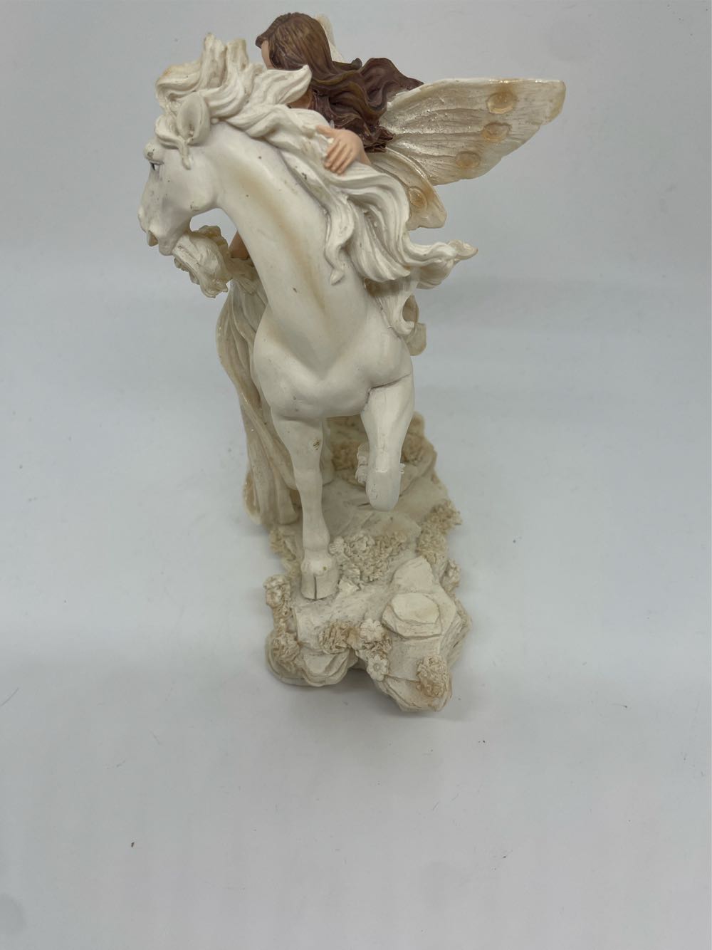 Fairy Riding White Horse  art collectible - Main Image 4
