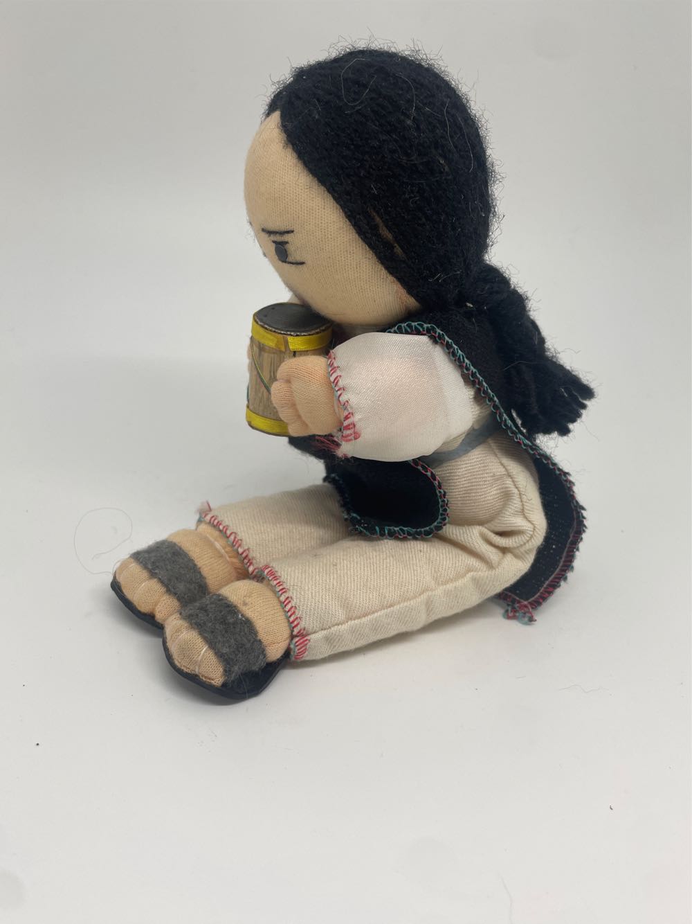 Cloth Doll Peru   art collectible - Main Image 3