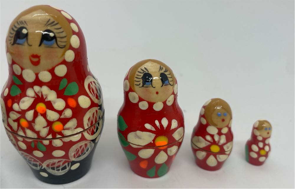 Russian Dolls Matryoshka   art collectible - Main Image 3