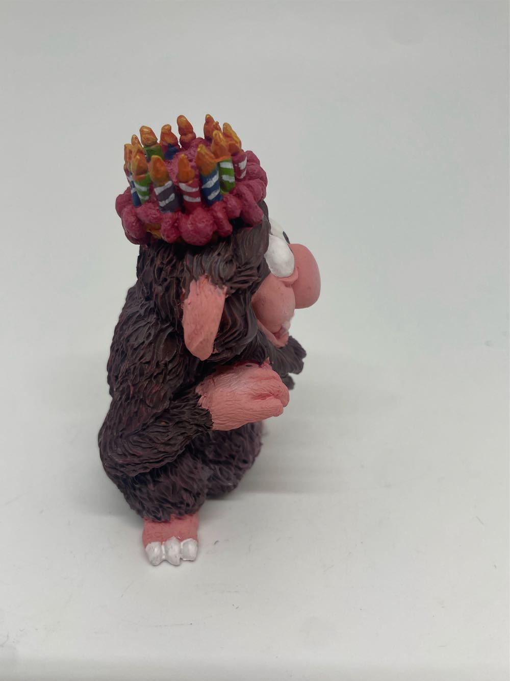 Crazy Monkey Cake Topper  art collectible - Main Image 3