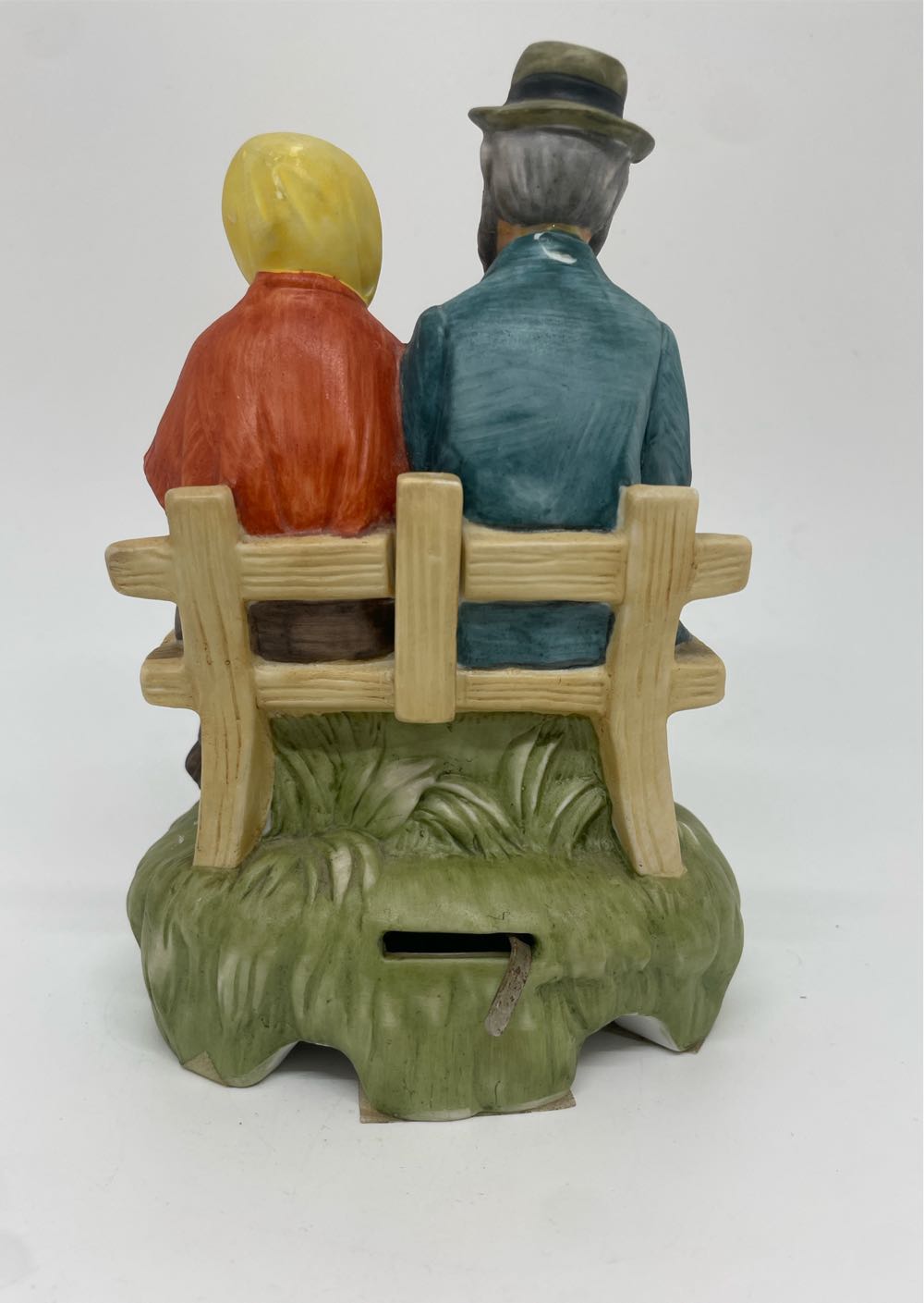 Wind Up Music Box Couple Figure - Lefton art collectible - Main Image 2