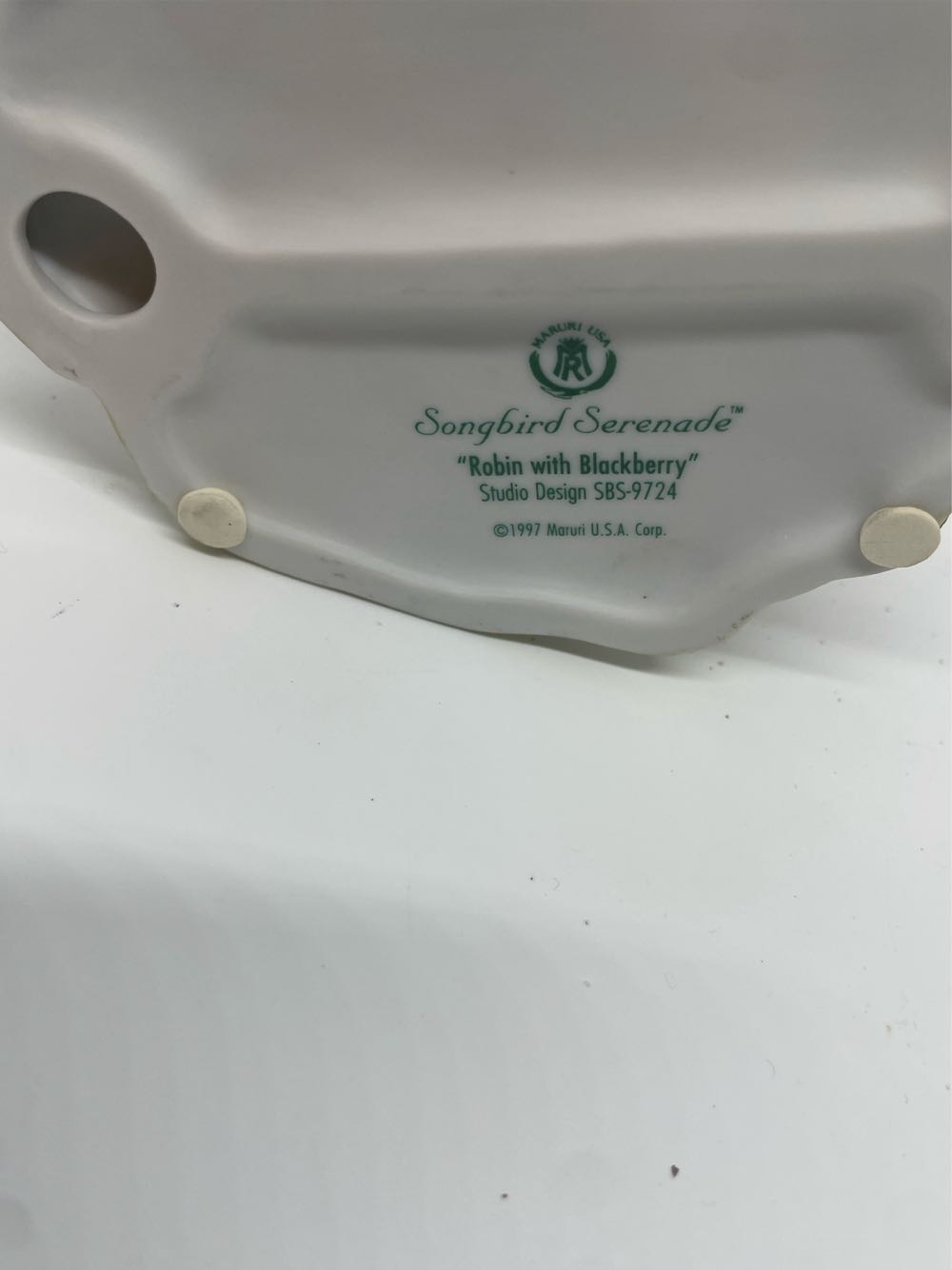 Robin With Blackberry Songbird Seeenade  - Studio Design art collectible - Main Image 4