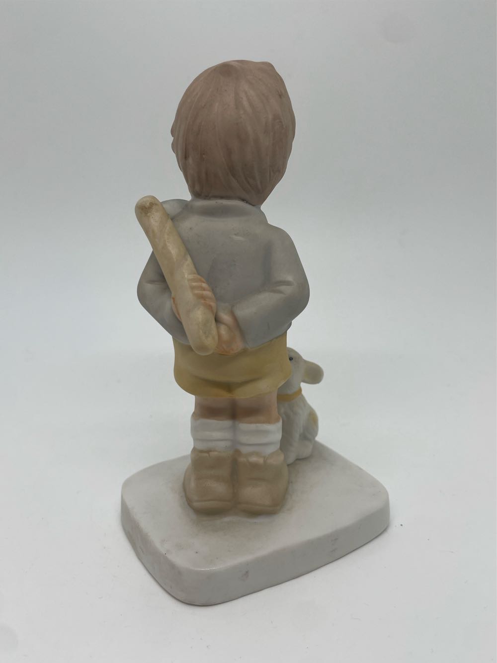 Boy Hiding Bread From Dog   art collectible - Main Image 3