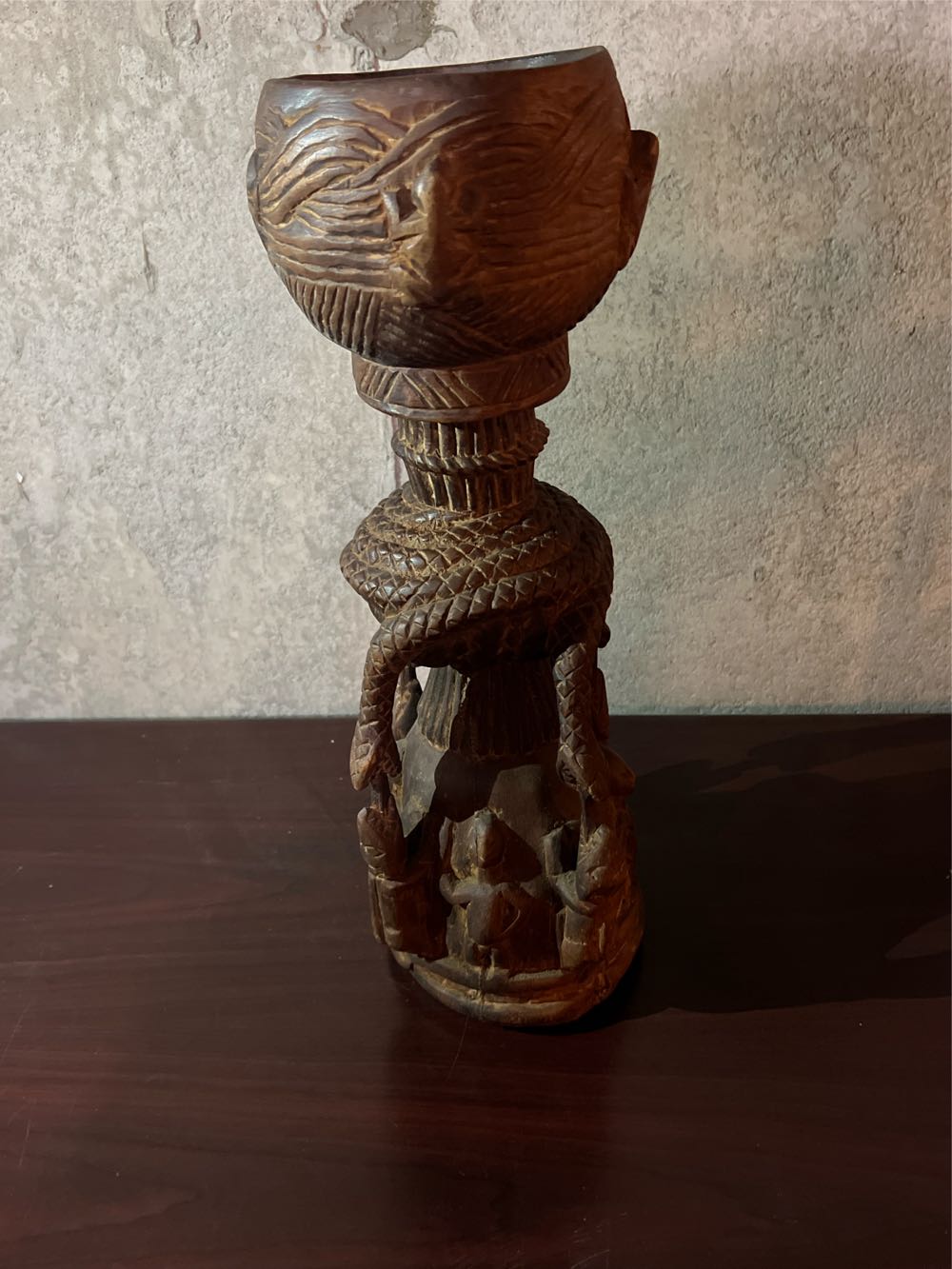 Wood Carving GL87  art collectible - Main Image 3