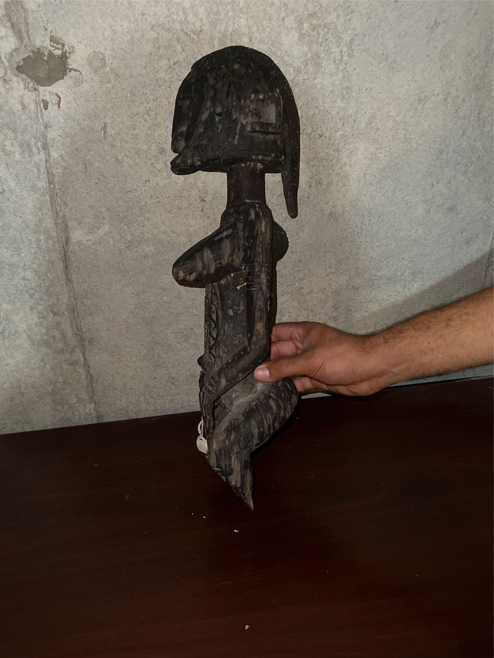 Wood Female Figure Ancient GL105  art collectible - Main Image 4