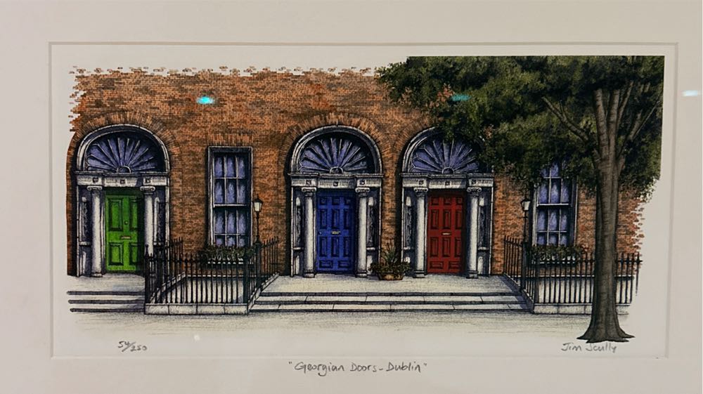 Georgian Doors - Jim Scully art collectible - Main Image 2