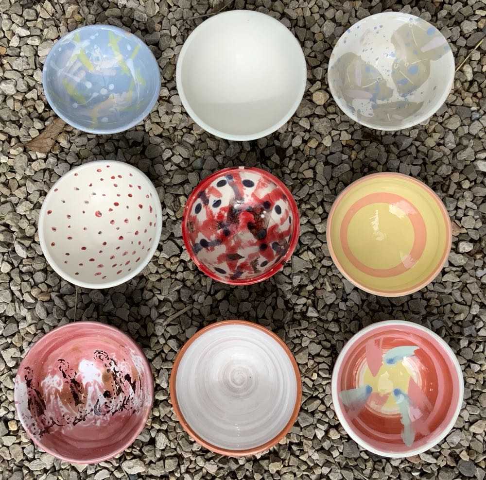 012 The Empty Bowls Project - Cheryl Mae Lobe Therias art collectible - Main Image 2