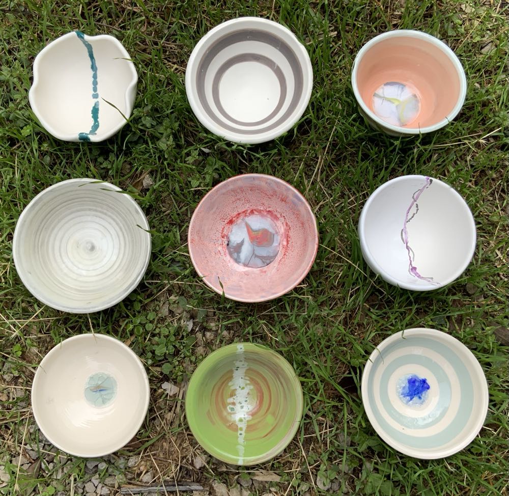 012 The Empty Bowls Project - Cheryl Mae Lobe Therias art collectible - Main Image 4