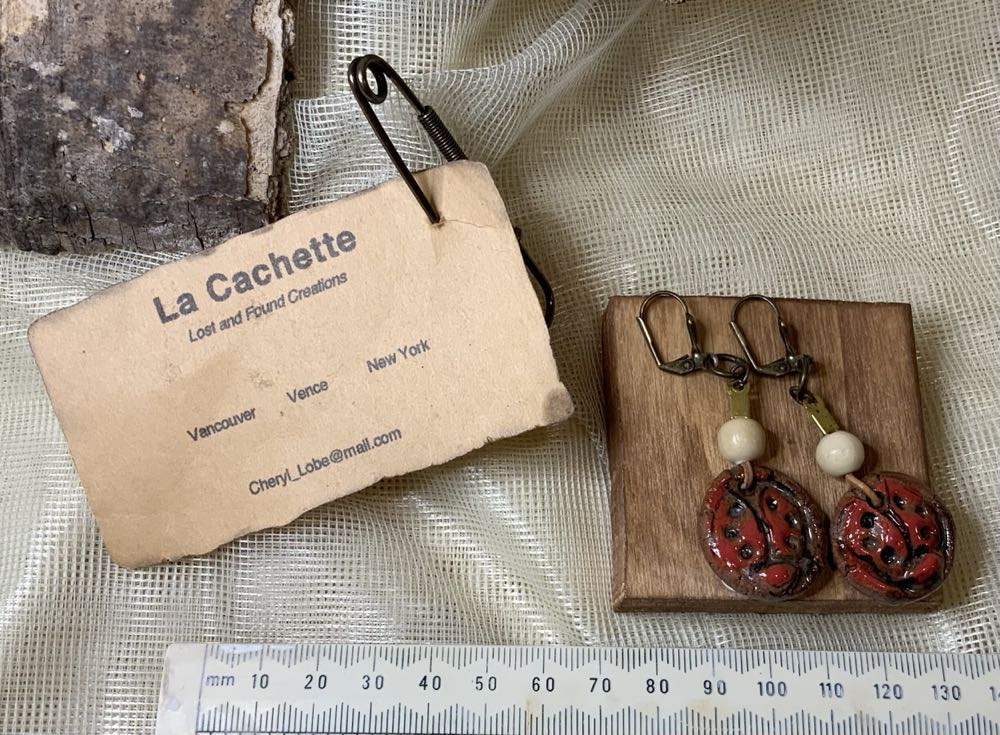 016- Lost And Found Créations; Amulets - Cheryl Mae Lobe Therias art collectible - Main Image 3