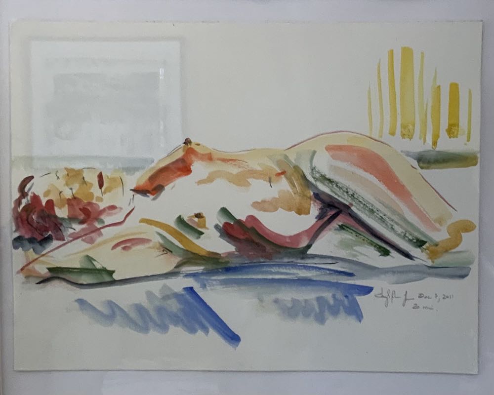 010- Marie With Her Clothes On - Cheryl Mae Lobe Therias art collectible - Main Image 3