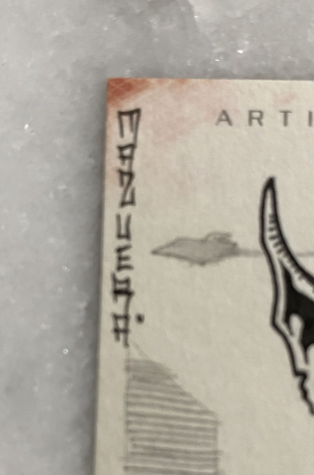 Skrull-Kree War Sketch Card - Sebastian Mazuera art collectible - Main Image 3