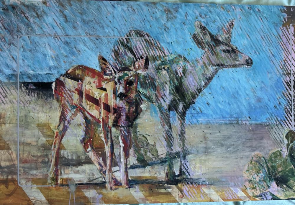 Wood Female Figure Ancient GL105