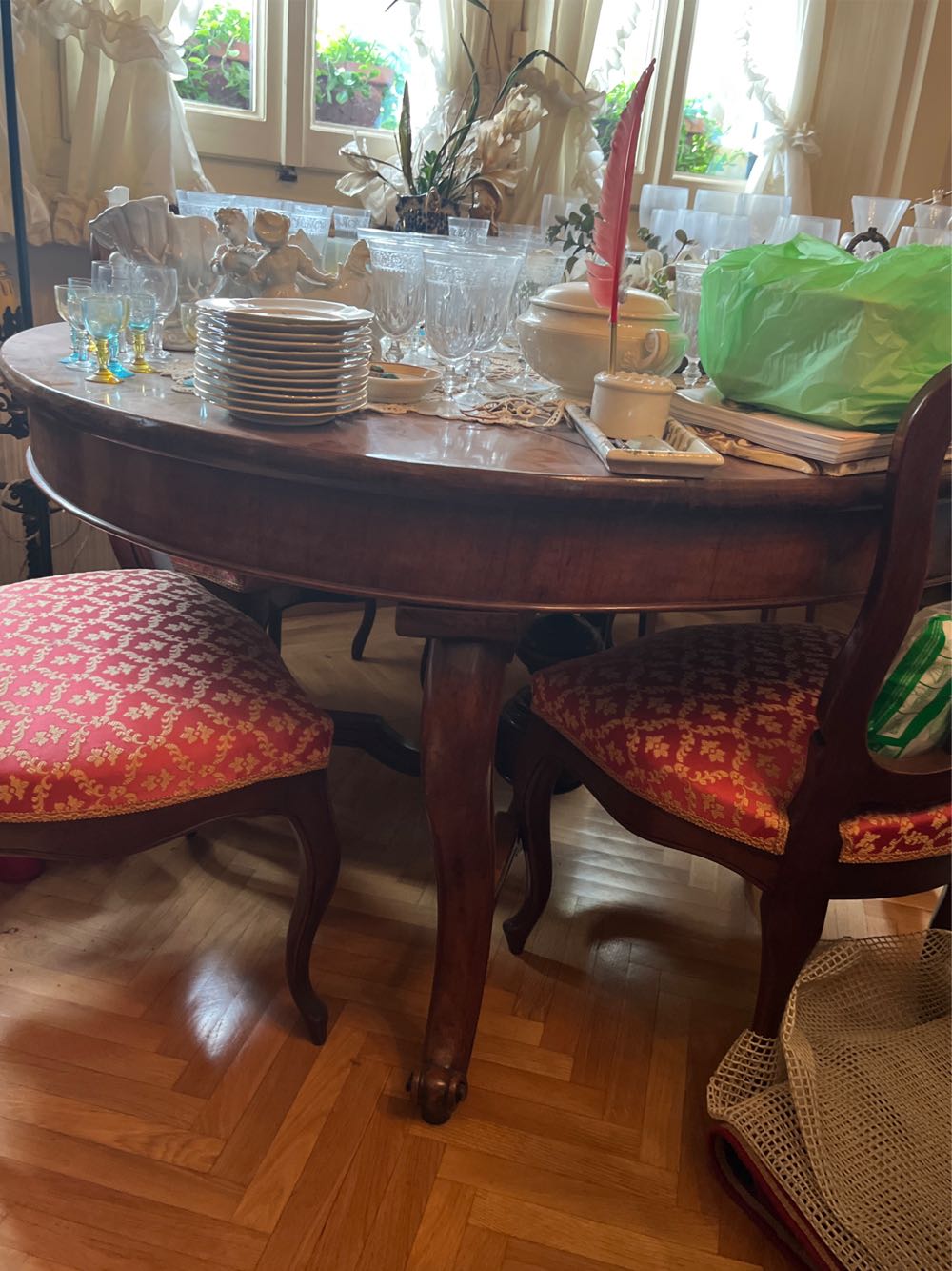 Tavolo Ovale Allungabile  art collectible - Main Image 2