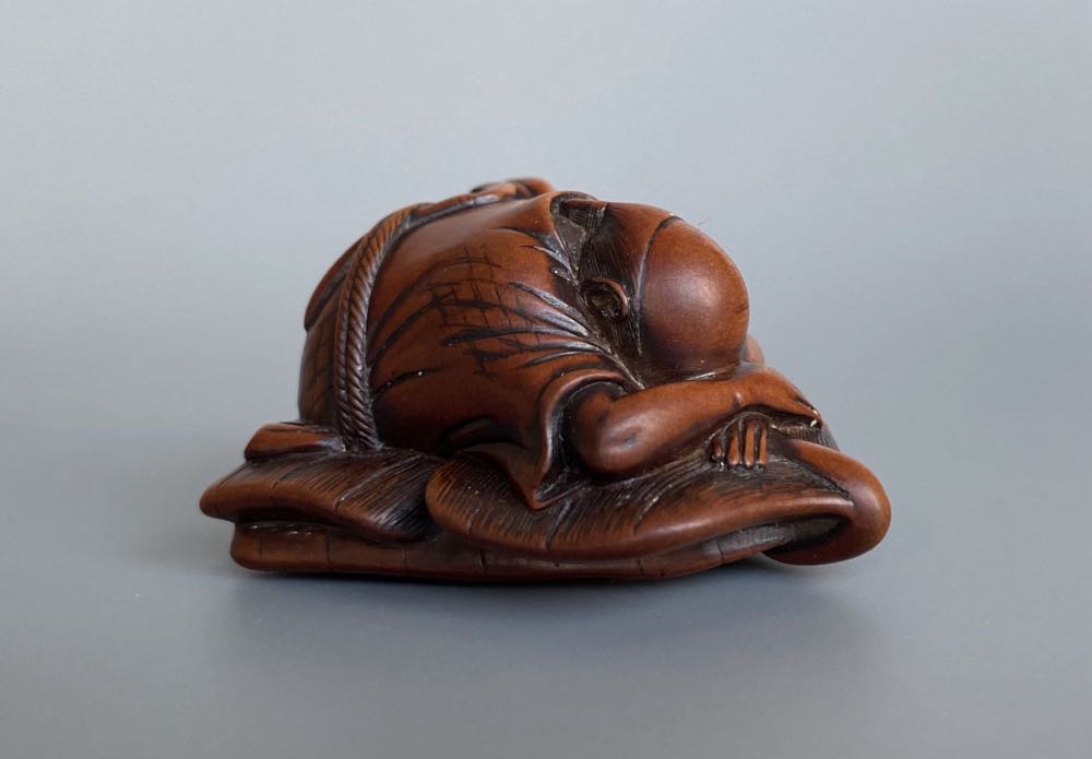 Sleeping peasant - Unknown art collectible - Main Image 2