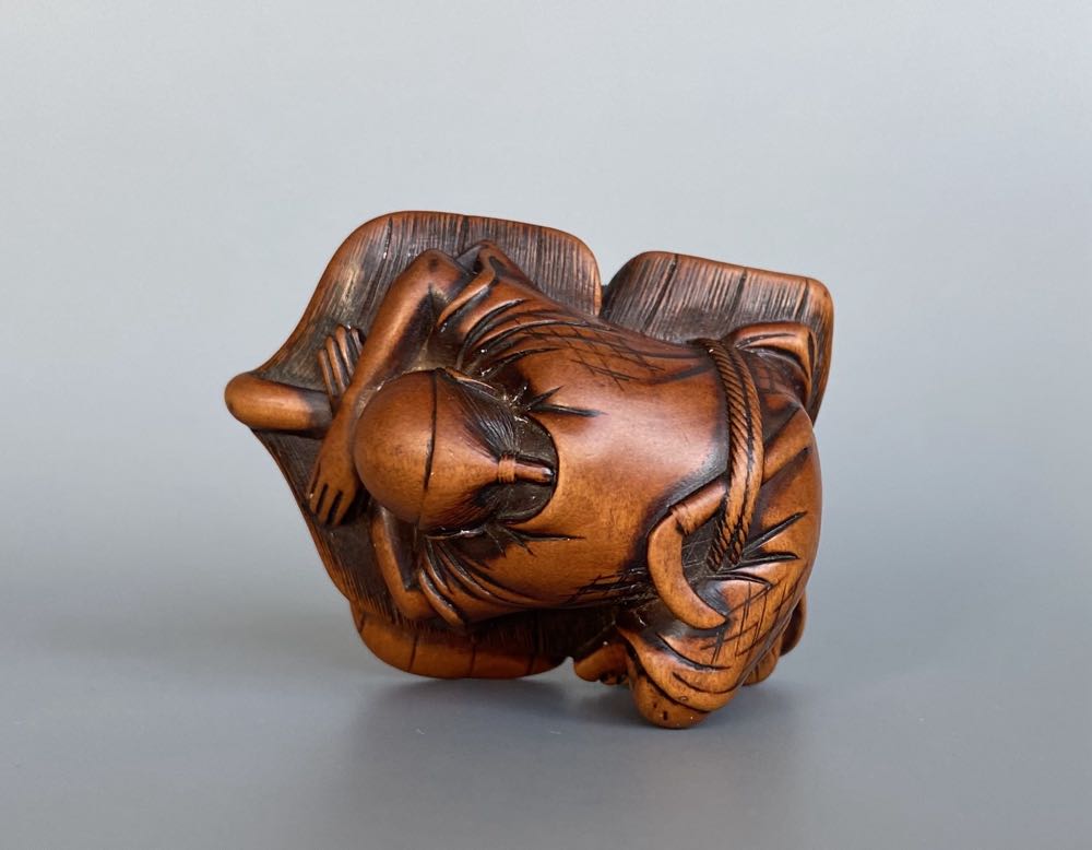 Sleeping peasant - Unknown art collectible - Main Image 3