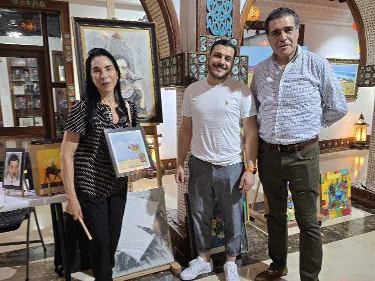 Taking a Kiss from the Sun - Oussama Bensaadi art collectible - Main Image 2