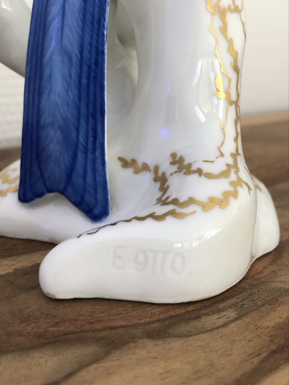 KPM Berlin, Edmund Otto: Blauspötter - Edmund Otto art collectible - Main Image 2