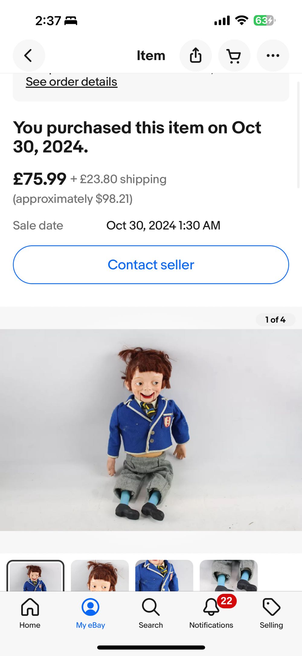 Tich Mini 2 - Leonard Insull art collectible - Main Image 4