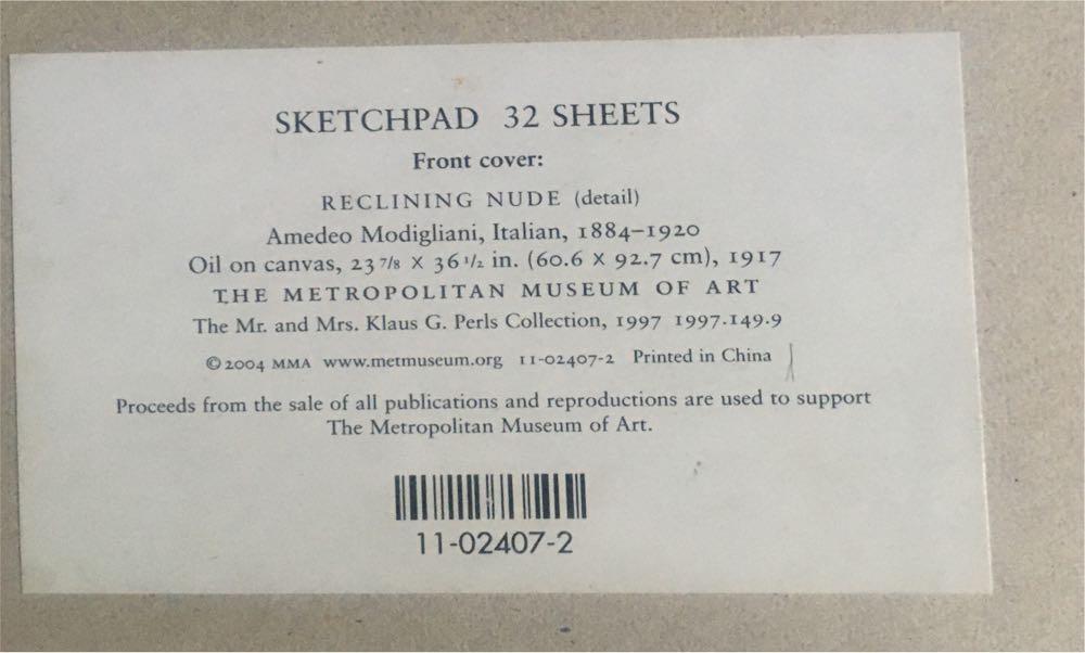 sketchpad MET  art collectible [Barcode 11024072] - Main Image 2