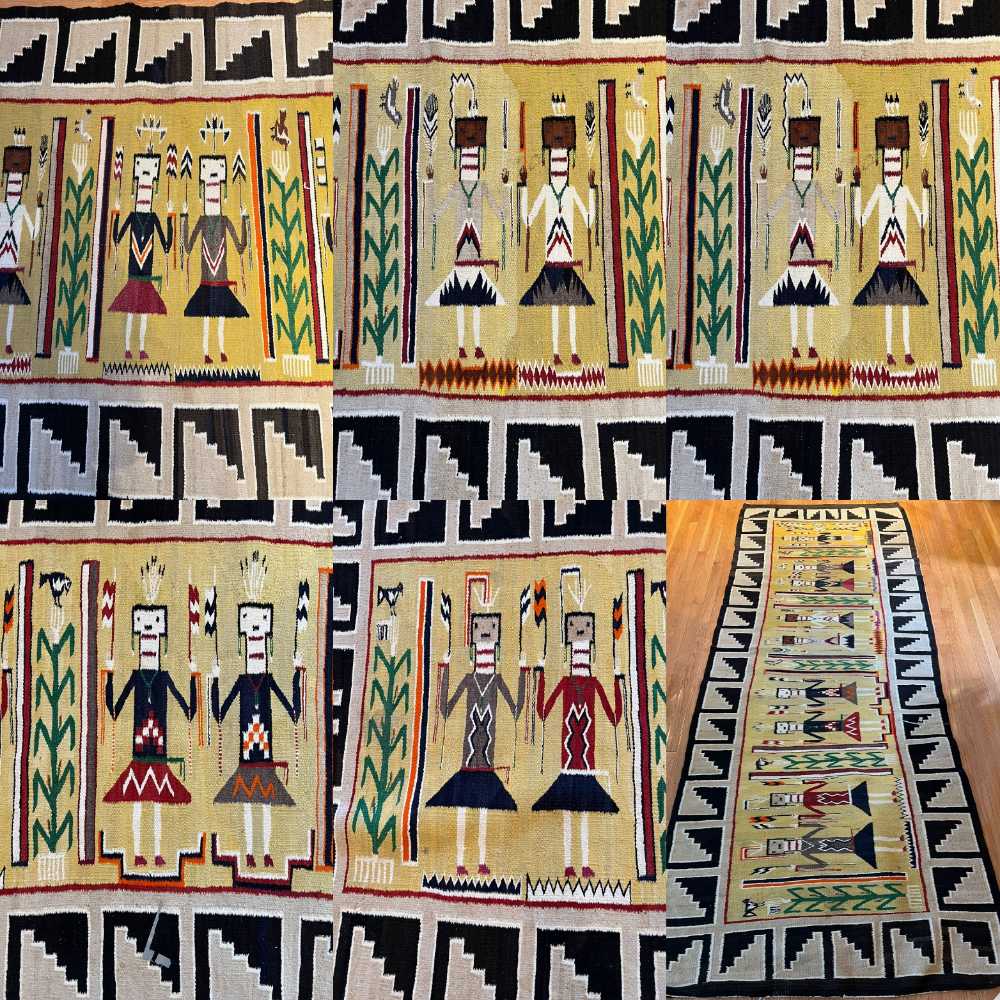 Yellow Maize Rug  art collectible - Main Image 3