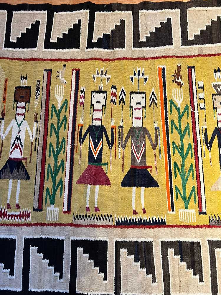 Yellow Maize Rug  art collectible - Main Image 4