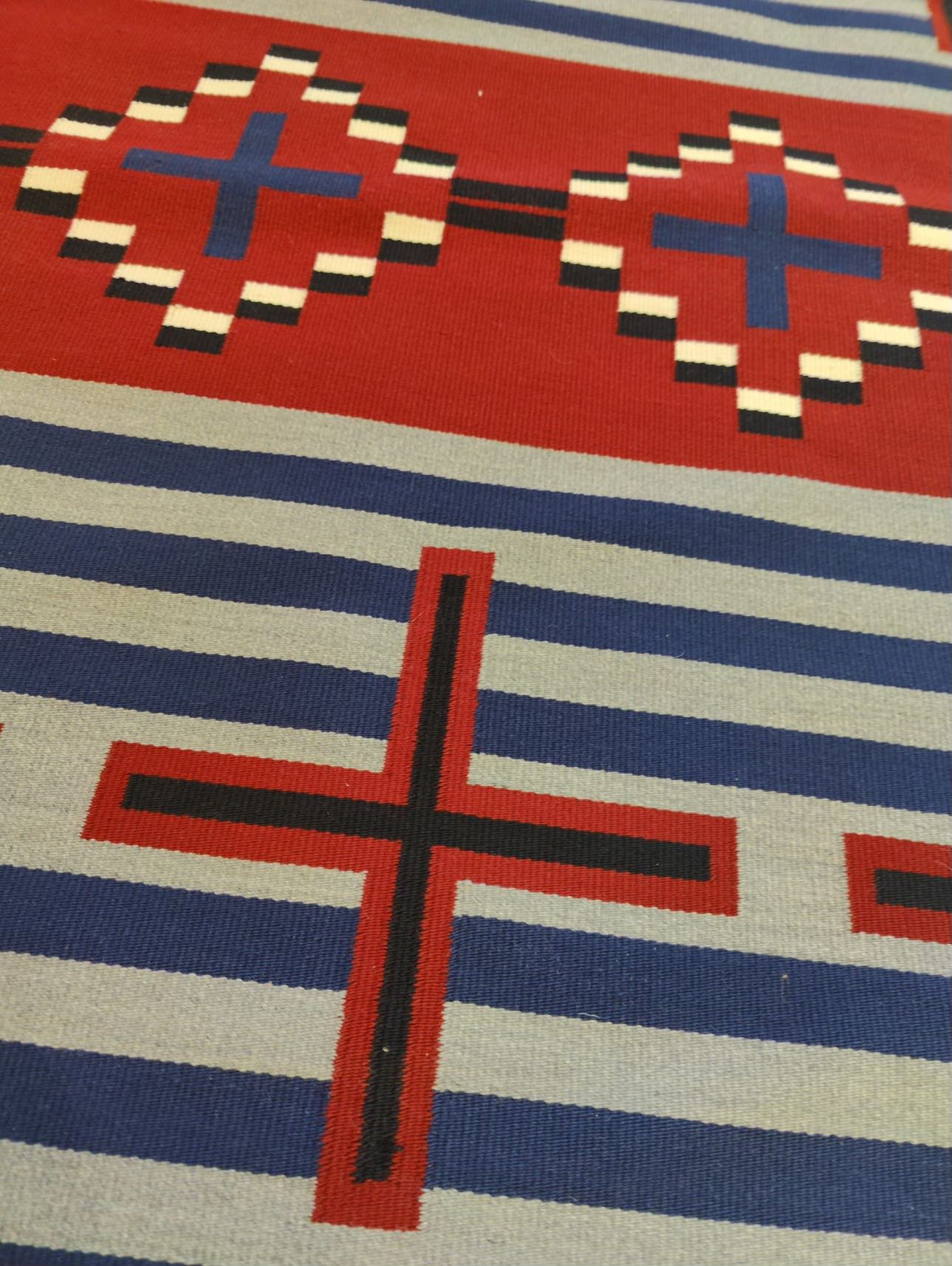 Chief’s Pattern Navajo Rug  art collectible - Main Image 2