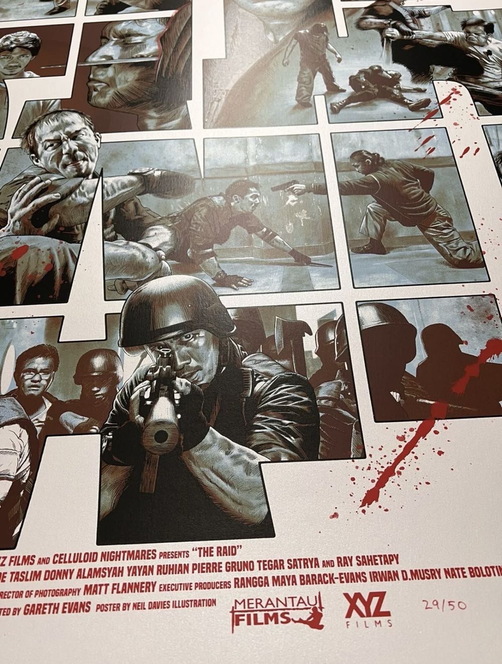 The Raid - Neil Davies art collectible - Main Image 2