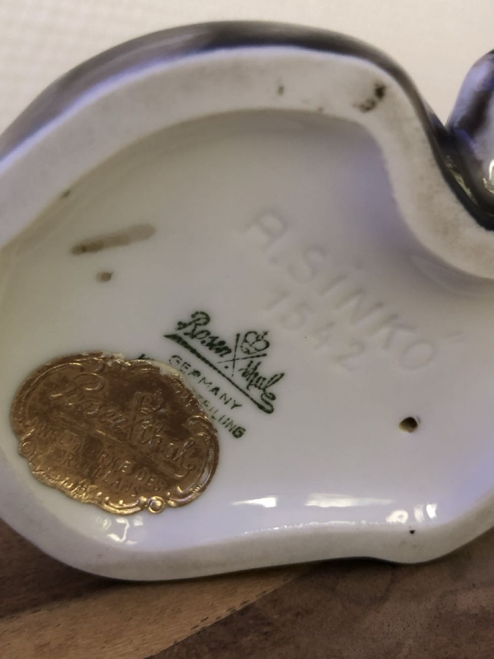 Rosenthal, A. Sinkö: Kleiner liegender Fuchs - Anton Sinkó art collectible - Main Image 2