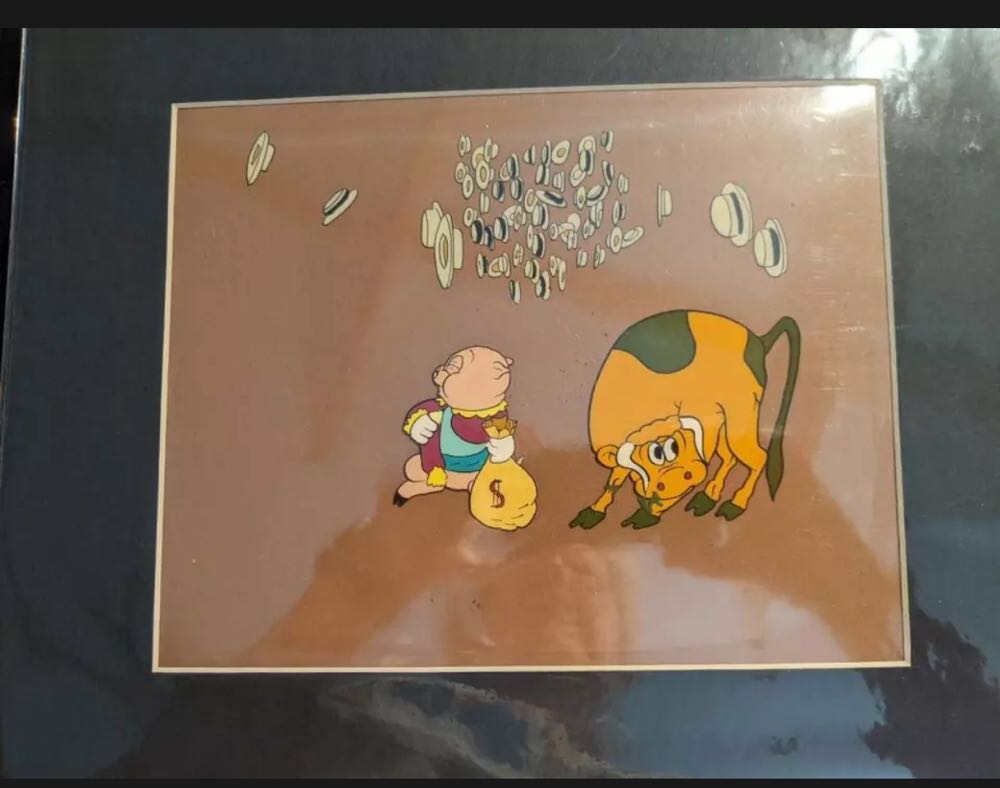 Picador Porky Production Cel - Leon Schlesinger art collectible - Main Image 2