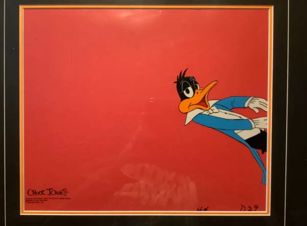Daffy Duck Production Cel - Unknown art collectible - Main Image 4