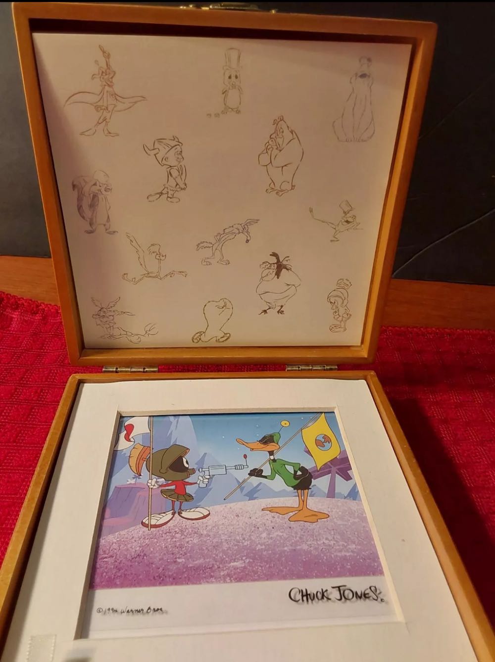 Duck Dodgers In The 24th 1/2 Century- Litho  art collectible - Main Image 2
