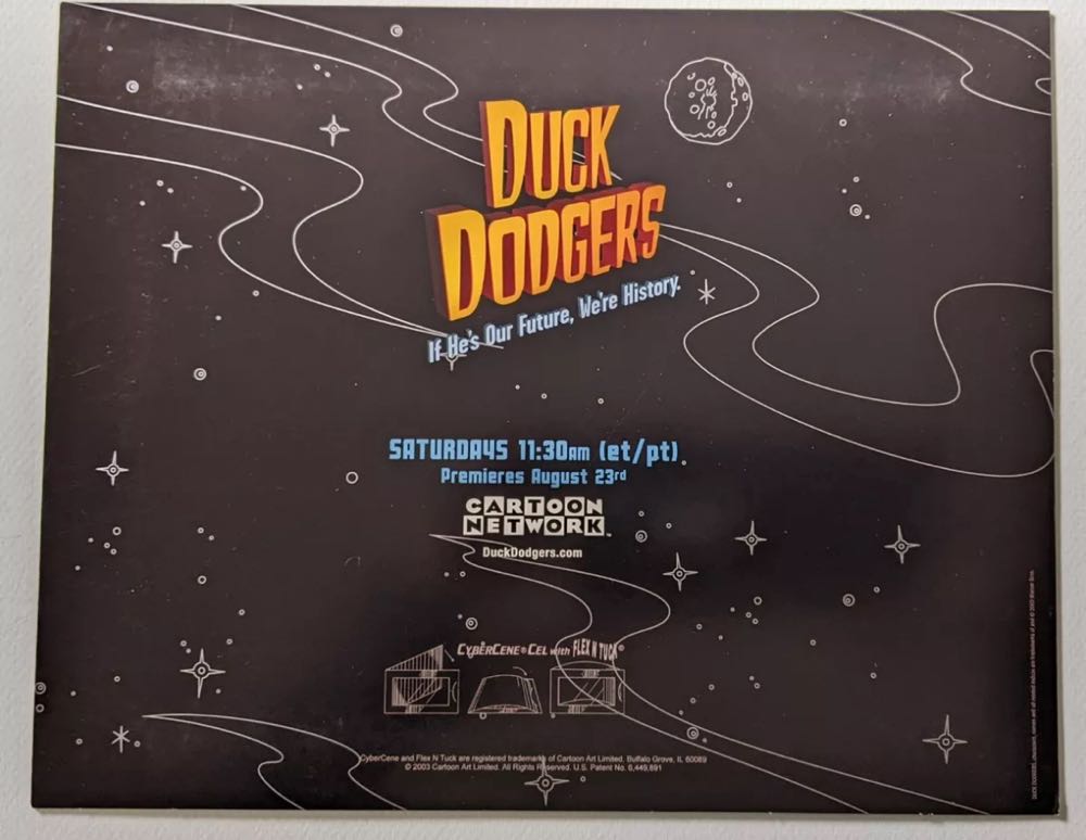 Duck Dodgers Promo Cybercene Cel 3D  art collectible - Main Image 2