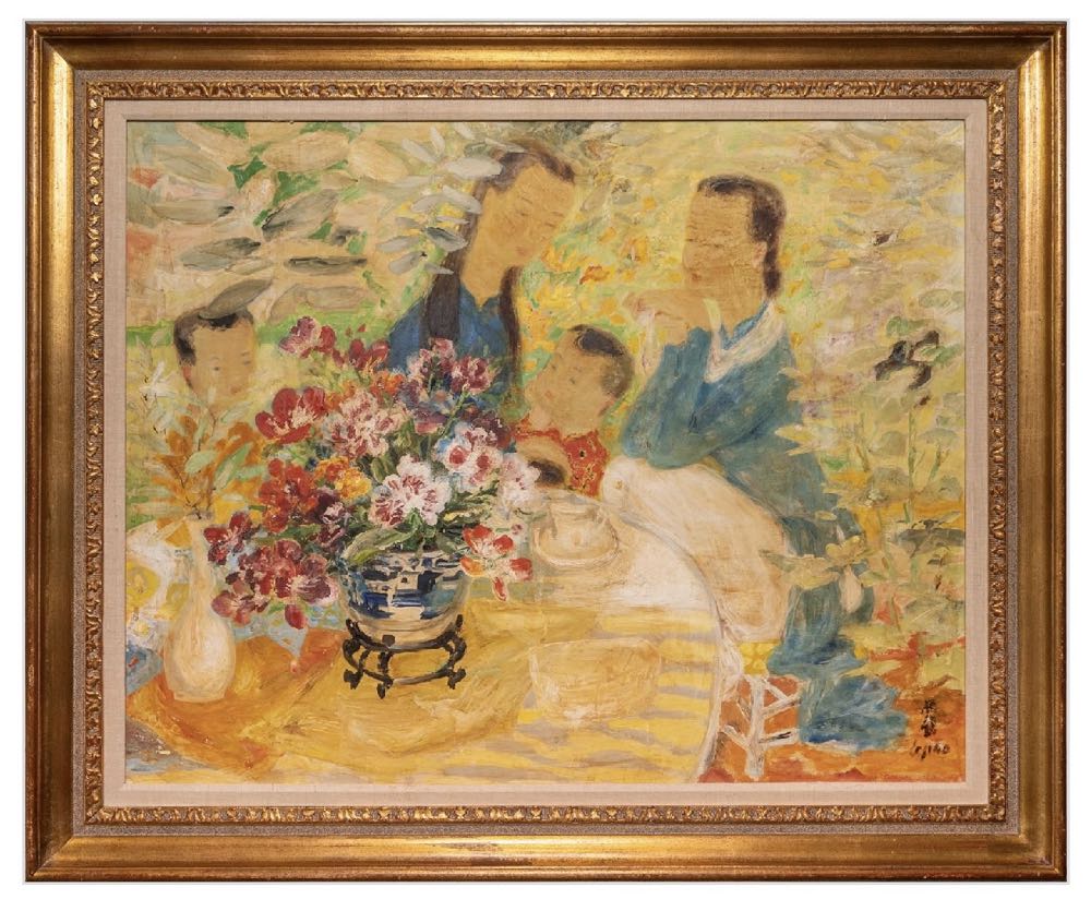 Tea In The Garden - Le Pho art collectible - Main Image 2