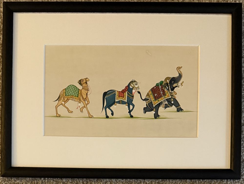 Indian Animals - Artist Unknown art collectible - Main Image 2