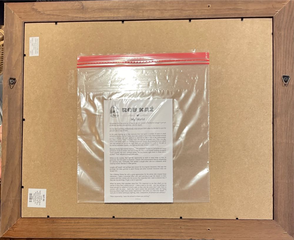 Disney - My World - Rob Kaz art collectible - Main Image 4