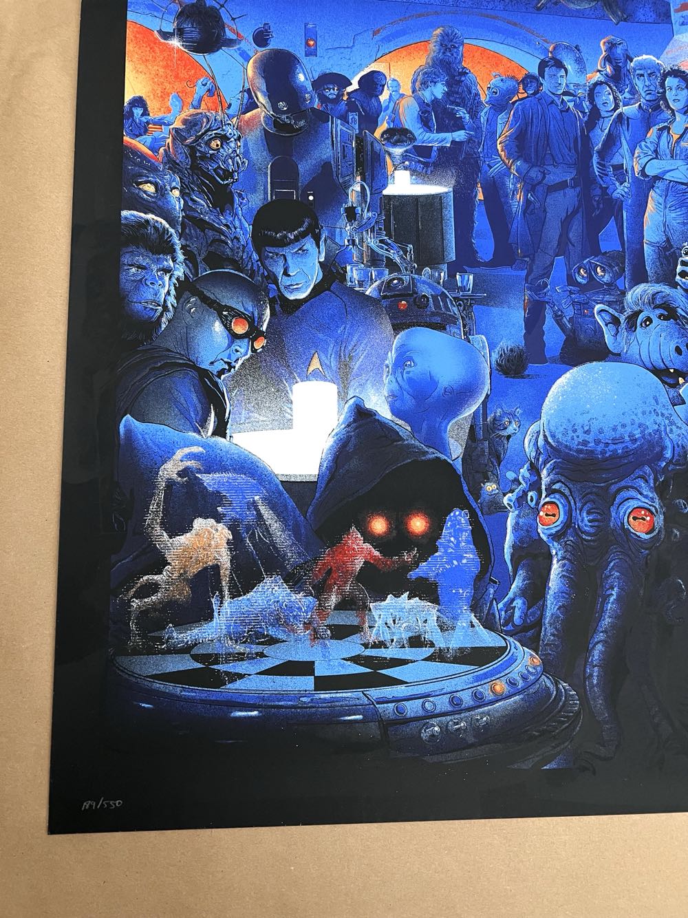 Sci-fi Cantina - Vance Kelly art collectible - Main Image 2